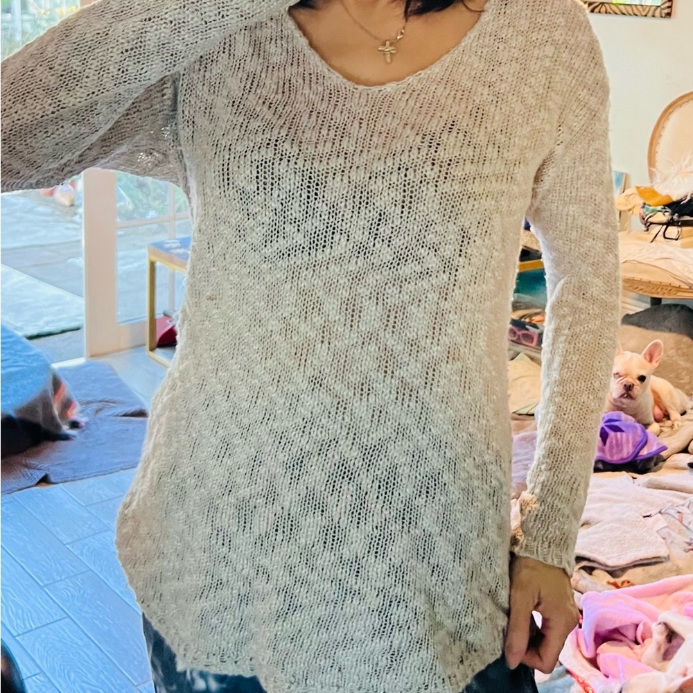 Elegant Women's Breathable soft Knit Sweater M